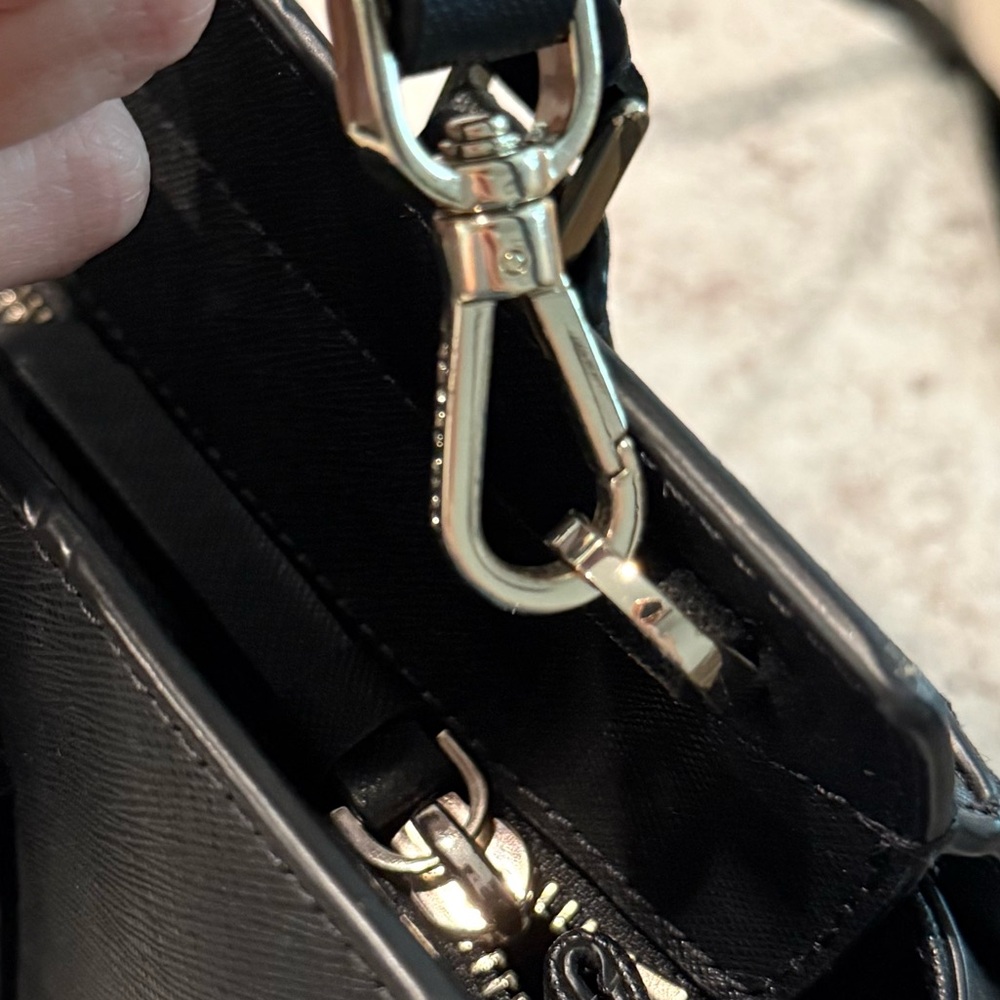 Kate Spade Black Cameron Medium Satchel Purse - Picture 15 of 16